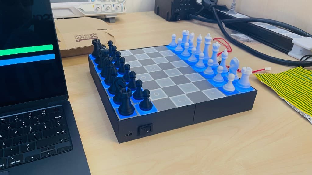 Remote Controllable Chessboard - Student Project